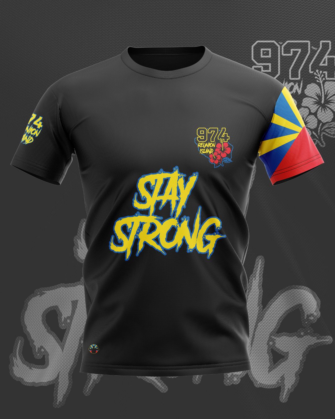 Jersey regular 974 stay strong - original