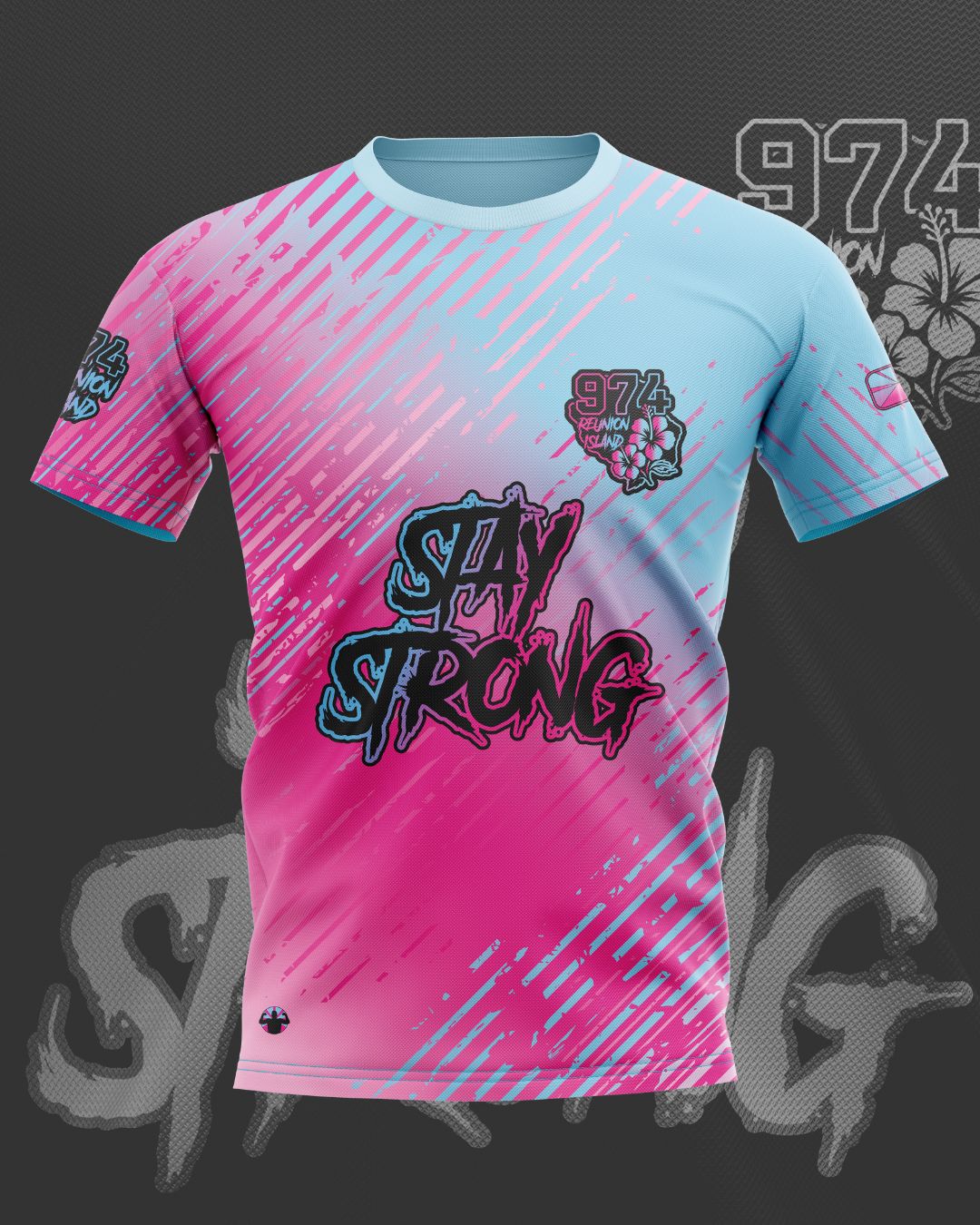 Jersey regular 974 stay strong - candy