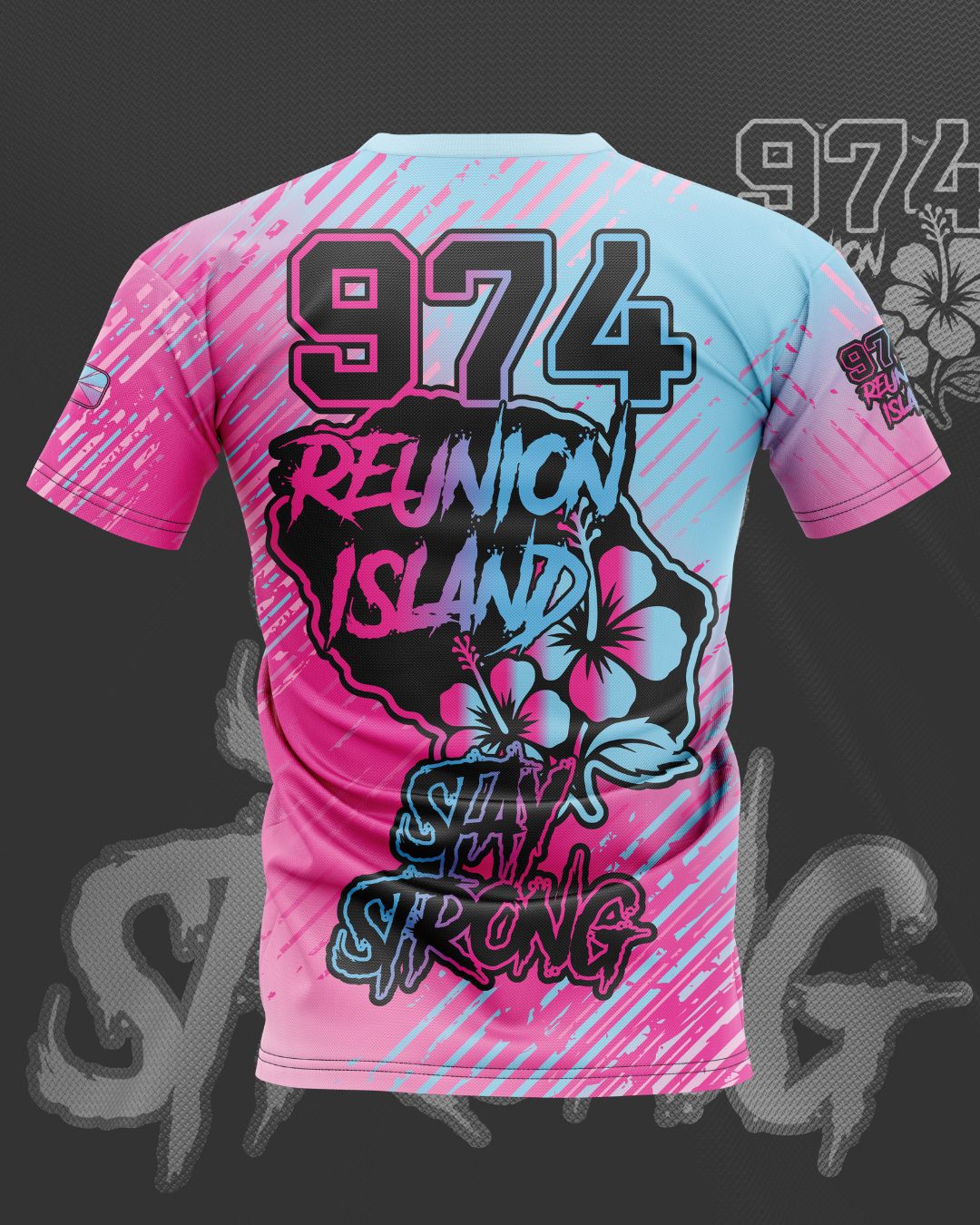 Jersey regular 974 stay strong - candy