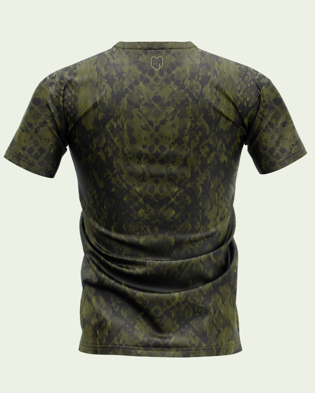 Jersey regular snake cam - noir/kaki