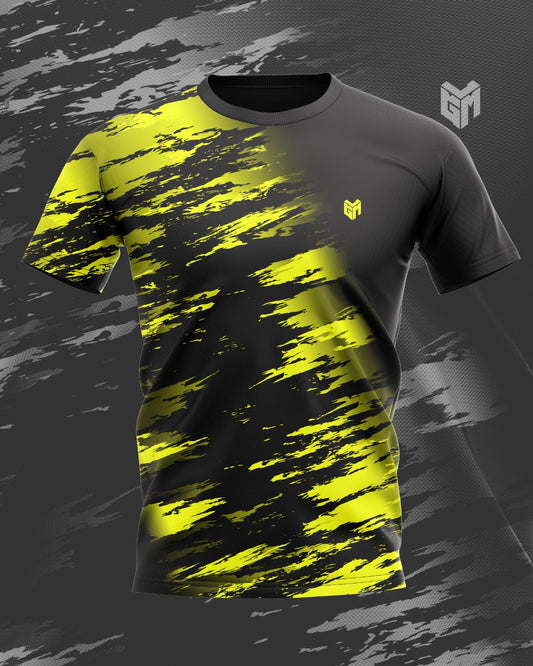 Jersey regular rush - noir/jaune