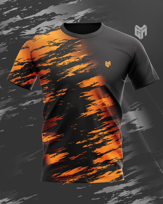 Jersey regular rush - noir/orange