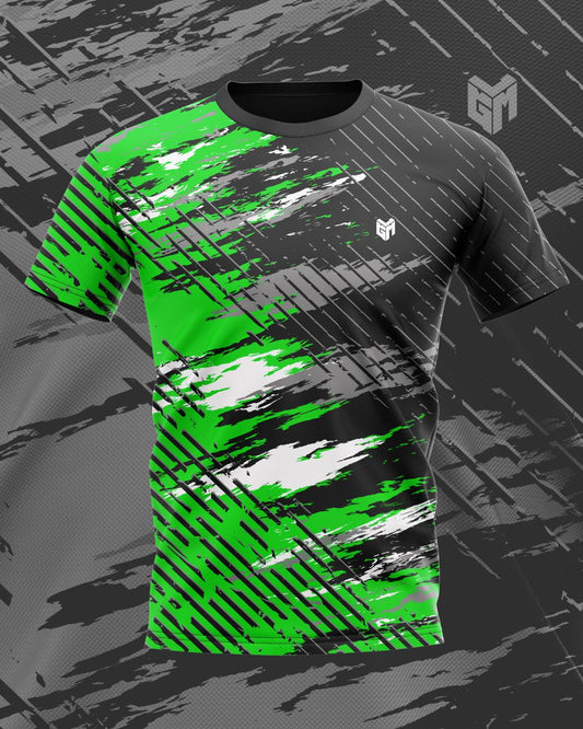 Jersey regular cross - noir/vert