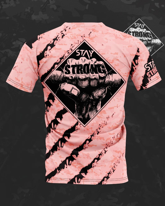 Jersey regular Stay strong - rose