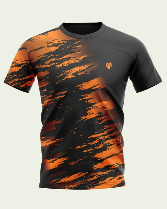 Jersey regular rush - noir/orange
